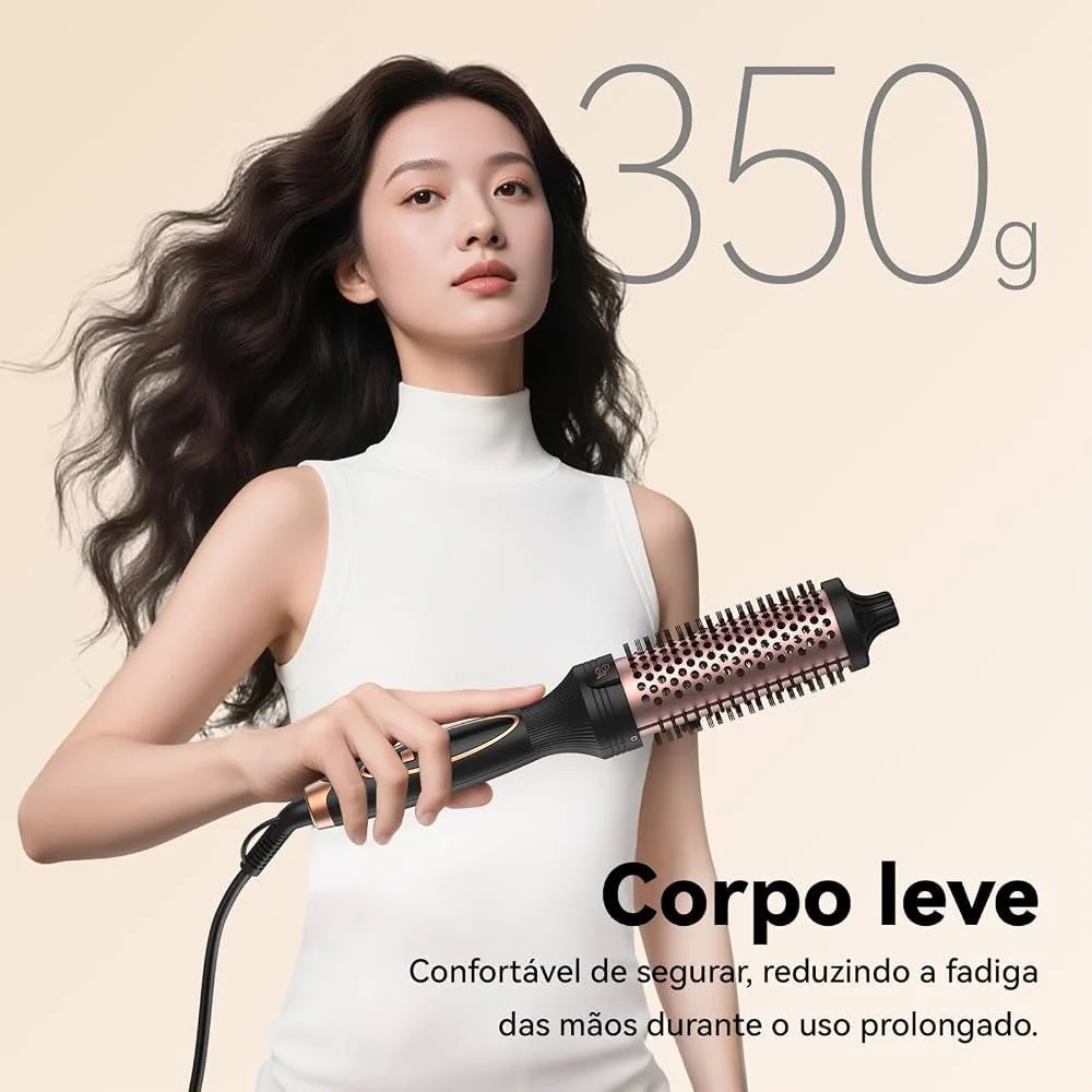 Escova Modeladora GOKOCO — cabo giratório 360°